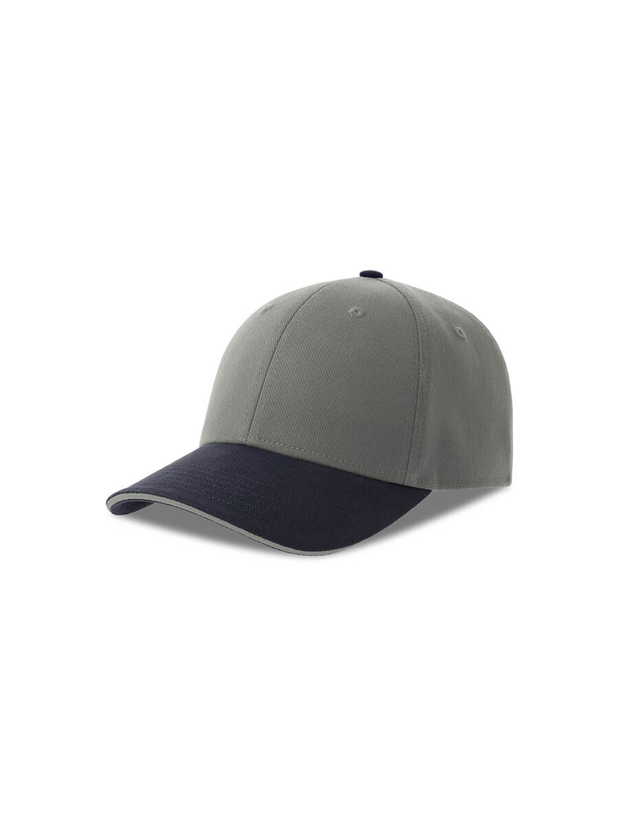 CAPPELLO VISIERA CURVA 6 PANNELLI Atlantis