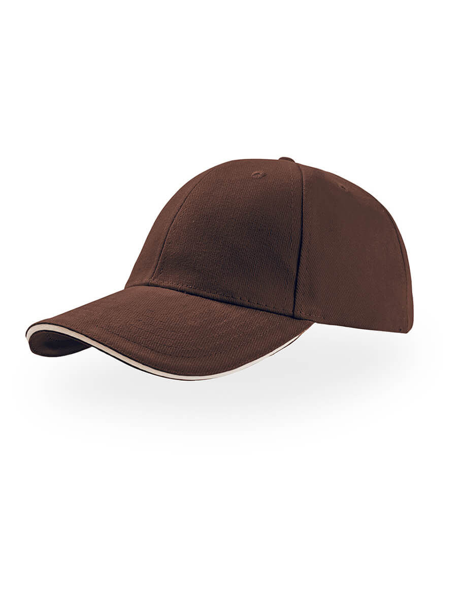 CAPPELLO VISIERA CURVA 6 PANNELLI Atlantis