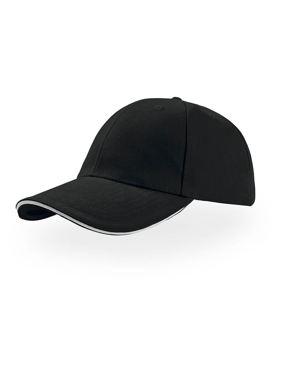CAPPELLO VISIERA CURVA 6 PANNELLI Atlantis