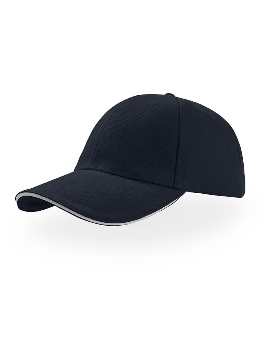 CAPPELLO VISIERA CURVA 6 PANNELLI Atlantis