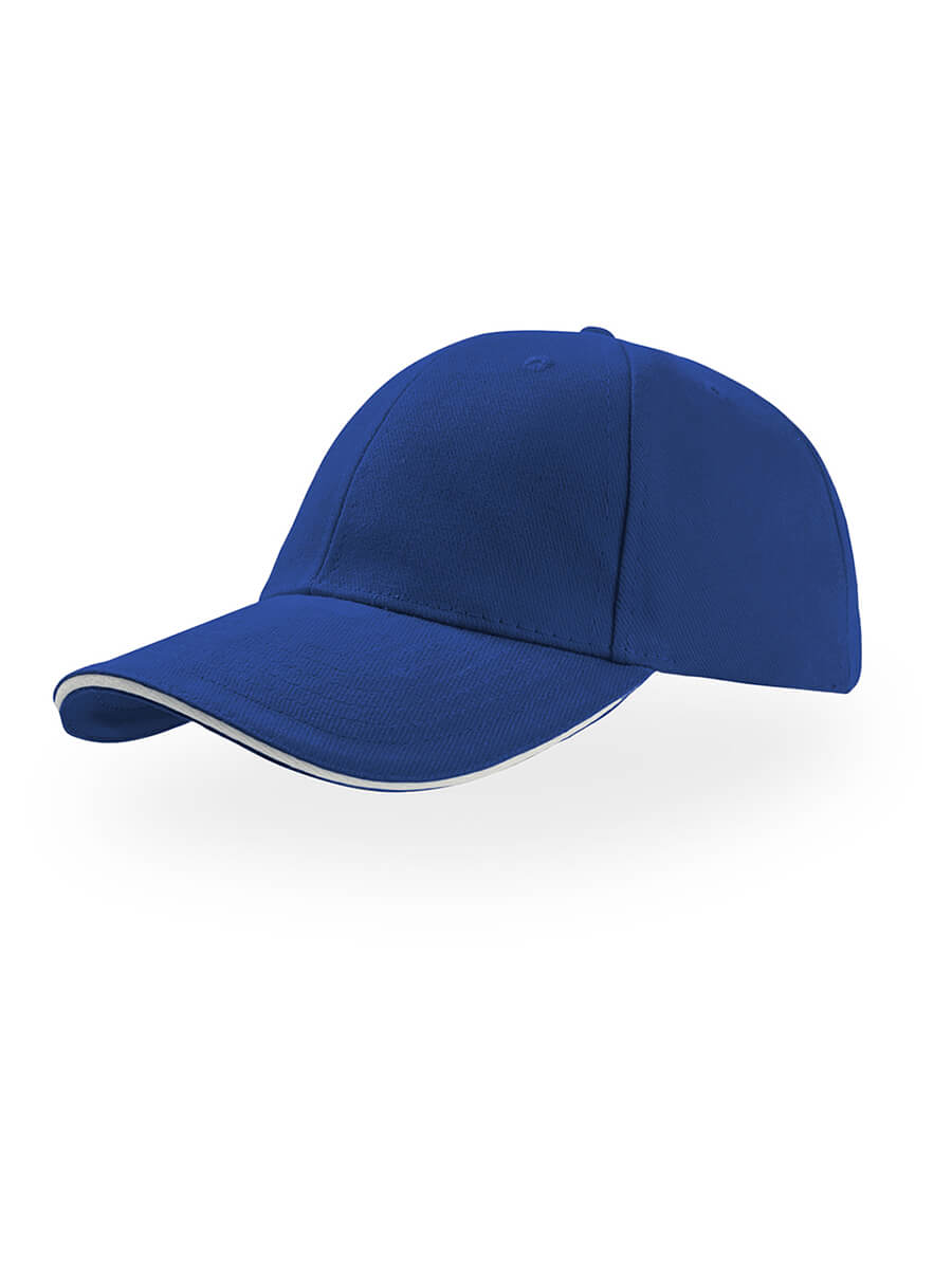 CAPPELLO VISIERA CURVA 6 PANNELLI Atlantis