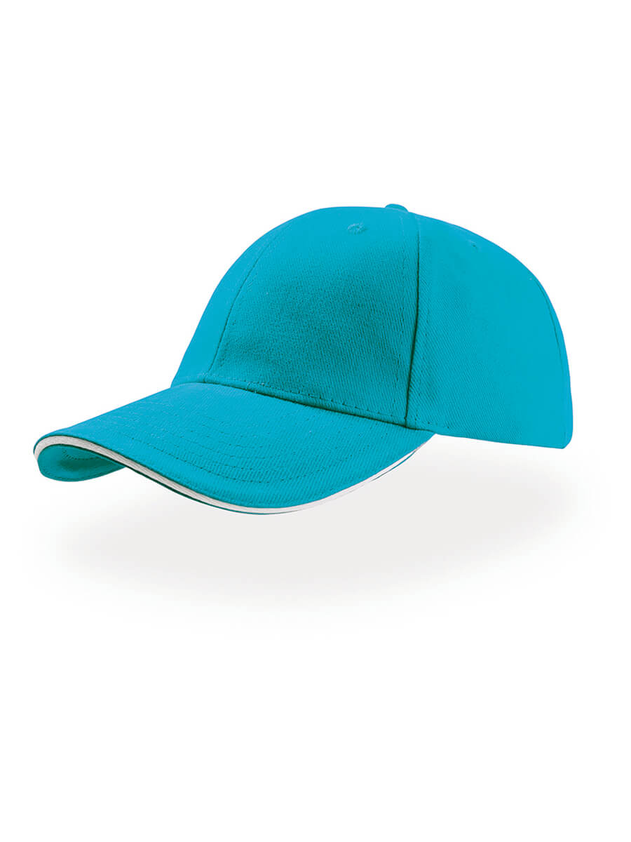 CAPPELLO VISIERA CURVA 6 PANNELLI Atlantis