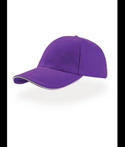 CAPPELLO VISIERA CURVA 6 PANNELLI Atlantis