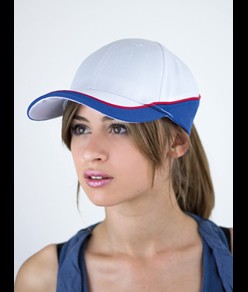 CAPPELLO VISIERA CURVA 6 PANNELLI Atlantis