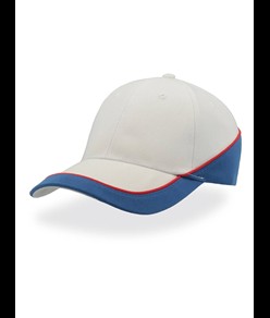 CAPPELLO VISIERA CURVA 6 PANNELLI Atlantis