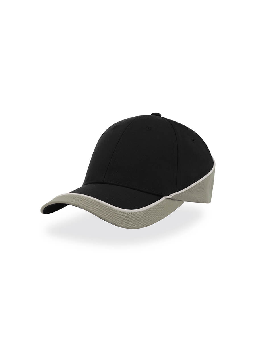 CAPPELLO VISIERA CURVA 6 PANNELLI Atlantis