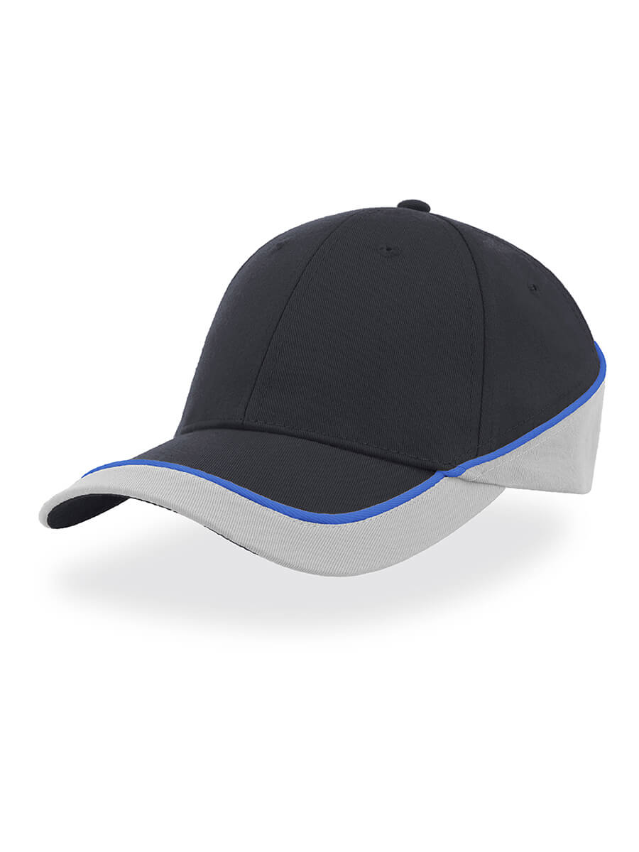 CAPPELLO VISIERA CURVA 6 PANNELLI Atlantis