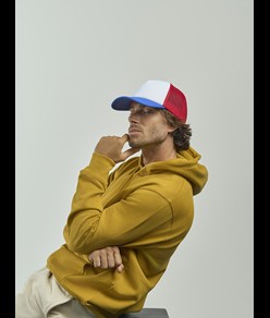 CAPPELLO VISIERA CURVA 5 PANNELLI MESH POSTERIORE Atlantis