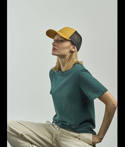 CAPPELLO VISIERA CURVA 5 PANNELLI MESH POSTERIORE Atlantis