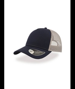 CAPPELLO VISIERA CURVA 5 PANNELLI MESH POSTERIORE Atlantis