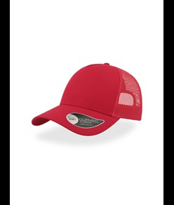 CAPPELLO VISIERA CURVA 5 PANNELLI MESH POSTERIORE Atlantis