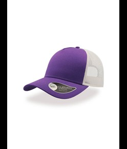 CAPPELLO VISIERA CURVA 5 PANNELLI MESH POSTERIORE Atlantis