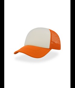 CAPPELLO VISIERA CURVA 5 PANNELLI MESH POSTERIORE Atlantis