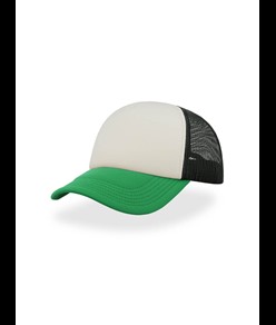 CAPPELLO VISIERA CURVA 5 PANNELLI MESH POSTERIORE Atlantis