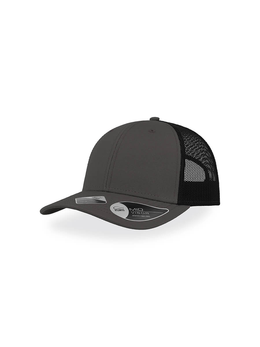 CAPPELLO VISIERA MID 6 PANNELLI MESH POSTERIORE Atlantis