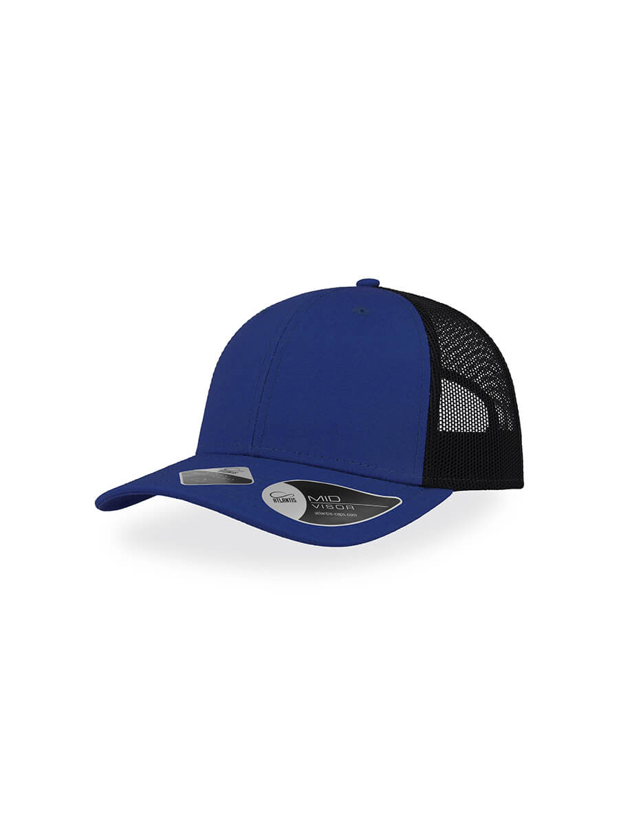 CAPPELLO VISIERA MID 6 PANNELLI MESH POSTERIORE Atlantis