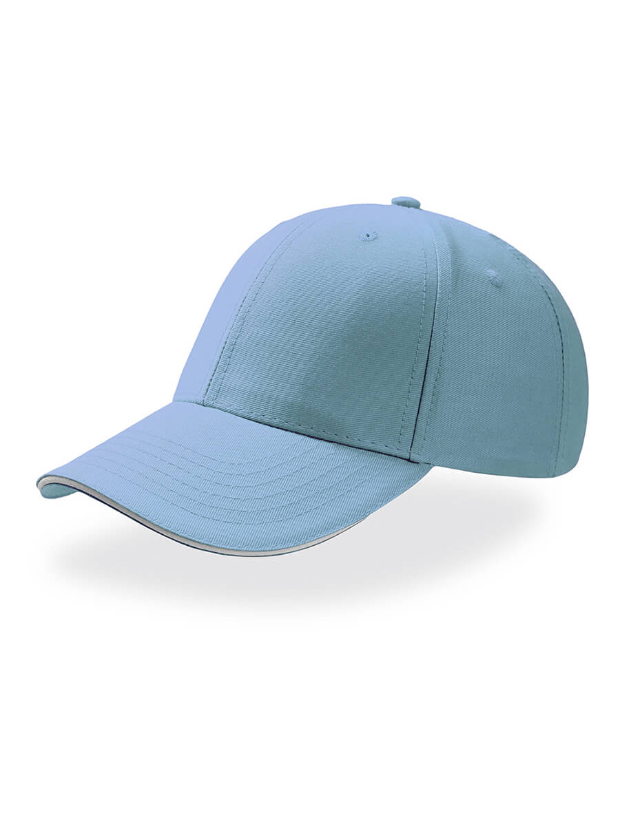 CAPPELLO VISIERA CURVA 6 PANNELLI Atlantis