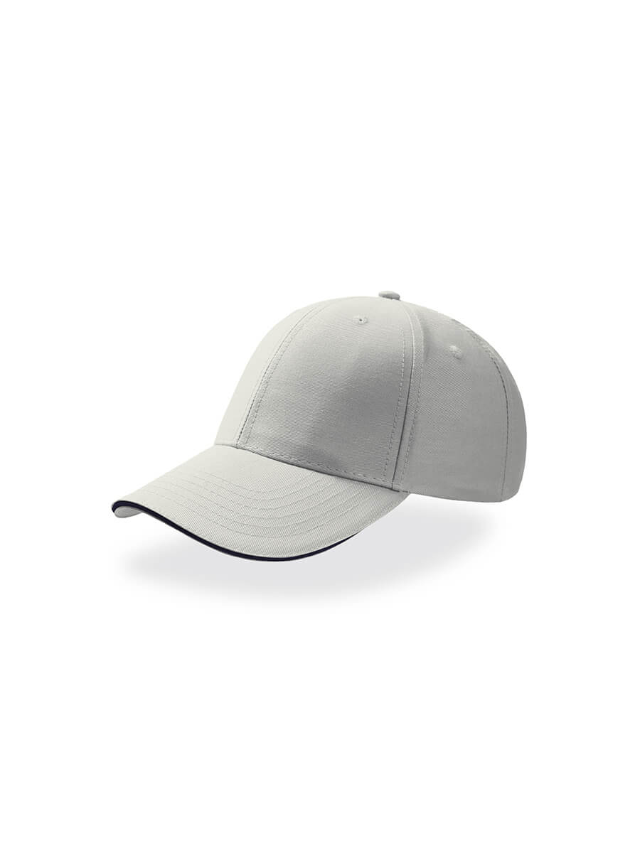 CAPPELLO VISIERA CURVA 6 PANNELLI Atlantis