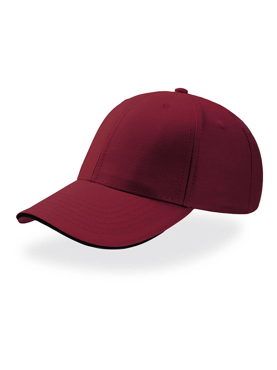 CAPPELLO VISIERA CURVA 6 PANNELLI Atlantis