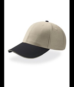 CAPPELLO VISIERA CURVA 6 PANNELLI Atlantis