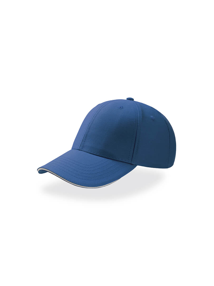 CAPPELLO VISIERA CURVA 6 PANNELLI Atlantis