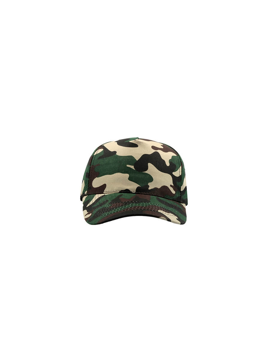 CAPPELLO VISIERA CURVA 5 PANNELLI Atlantis