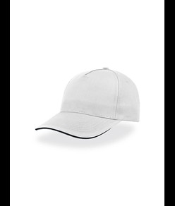 CAPPELLO VISIERA CURVA 5 PANNELLI Atlantis