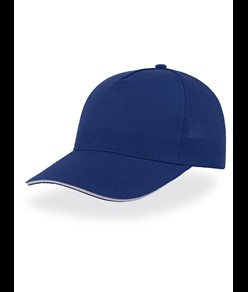 CAPPELLO VISIERA CURVA 5 PANNELLI Atlantis