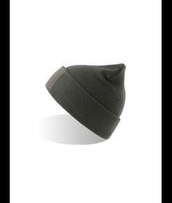 CUFFIA IN MAGLIA CON PATCH SOSTENIBILE Atlantis