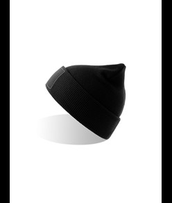 CUFFIA IN MAGLIA CON PATCH SOSTENIBILE Atlantis