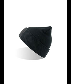 CUFFIA IN MAGLIA CON PATCH SOSTENIBILE Atlantis