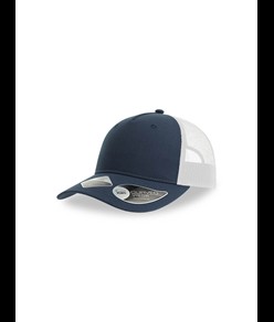 CAPPELLO VISIERA CURVA 5 PANNELLI MESH POSTERIORE Atlantis