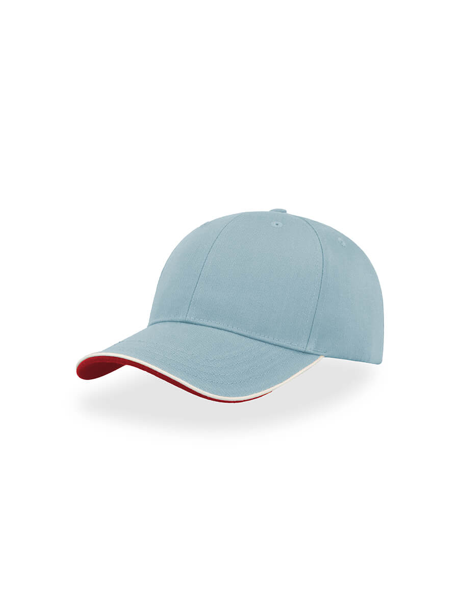 CAPPELLO VISIERA CURVA 6 PANNELLI Atlantis