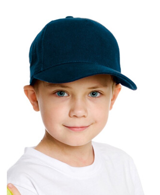 OCEAN KID CAP - CAPPELLO BAMBINO VISIERA CURVA  5 PANNELLI Clothes for printing OCEAN KID CAP - CAPPELLO BAMBINO VISIERA CURVA  5 PANNELLI Clothes for printing