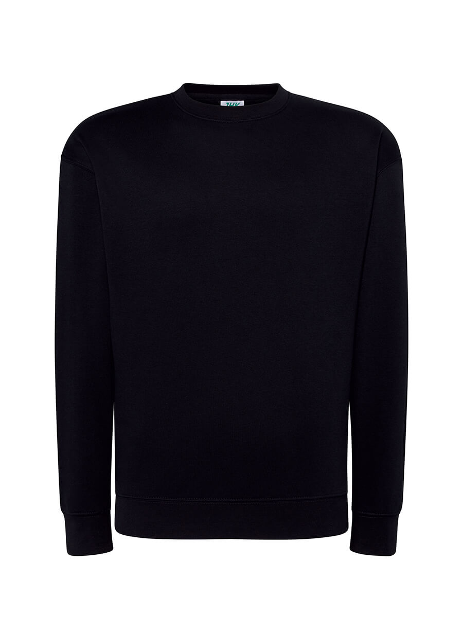 FELPA UOMO GIROCOLLO LEGGERA FRENCH TERRY JHK