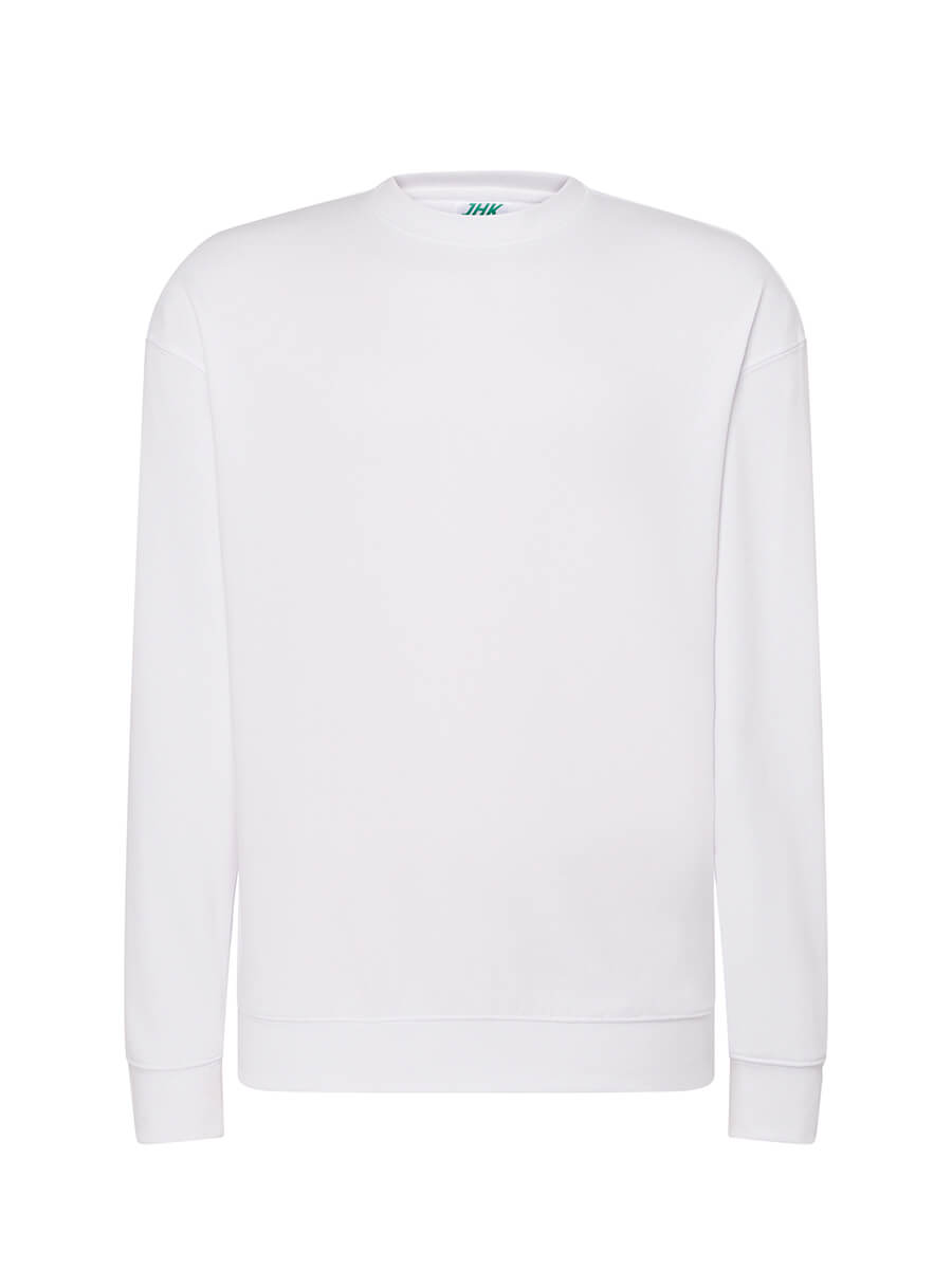 FELPA UOMO GIROCOLLO LEGGERA FRENCH TERRY JHK