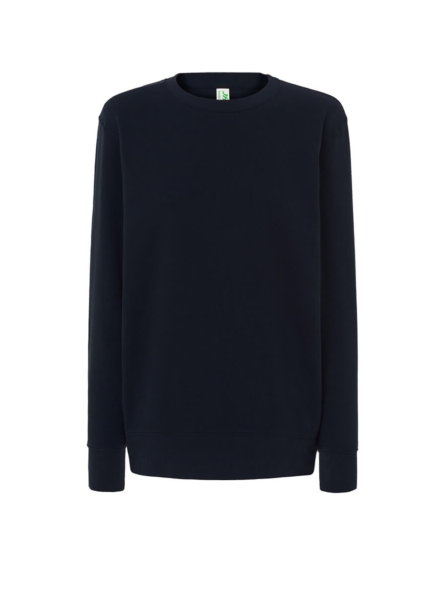 FELPA DONNA GIROCOLLO LEGGERA FRENCH TERRY JHK