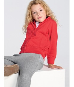 FELPA BAMBINO ZIP INTERA LEGGERA FRENCH TERRY JHK FELPA BAMBINO ZIP INTERA LEGGERA FRENCH TERRY JHK