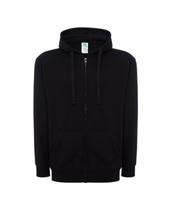 FELPA UOMO CAPPUCCIO E ZIP LEGGERA FRENCH TERRY JHK FELPA UOMO CAPPUCCIO E ZIP LEGGERA FRENCH TERRY JHK