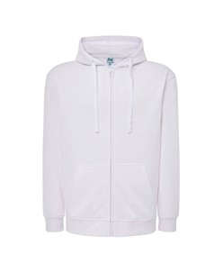 FELPA UOMO CAPPUCCIO E ZIP LEGGERA FRENCH TERRY JHK FELPA UOMO CAPPUCCIO E ZIP LEGGERA FRENCH TERRY JHK