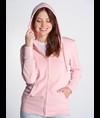 FELPA DONNA CAPPUCCIO E ZIP LEGGERA FRENCH TERRY JHK
