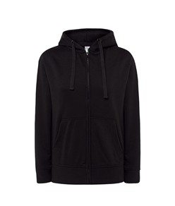 FELPA DONNA CAPPUCCIO E ZIP LEGGERA FRENCH TERRY JHK FELPA DONNA CAPPUCCIO E ZIP LEGGERA FRENCH TERRY JHK