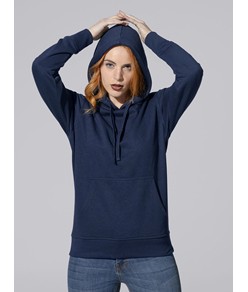 FELPA DONNA CAPPUCCIO LEGGERA FRENCH TERRY JHK FELPA DONNA CAPPUCCIO LEGGERA FRENCH TERRY JHK