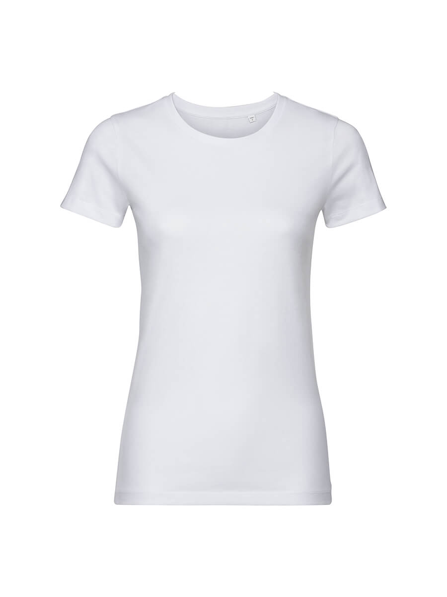 T-SHIRT DONNA MANICA CORTA PURE ORGANIC Russell