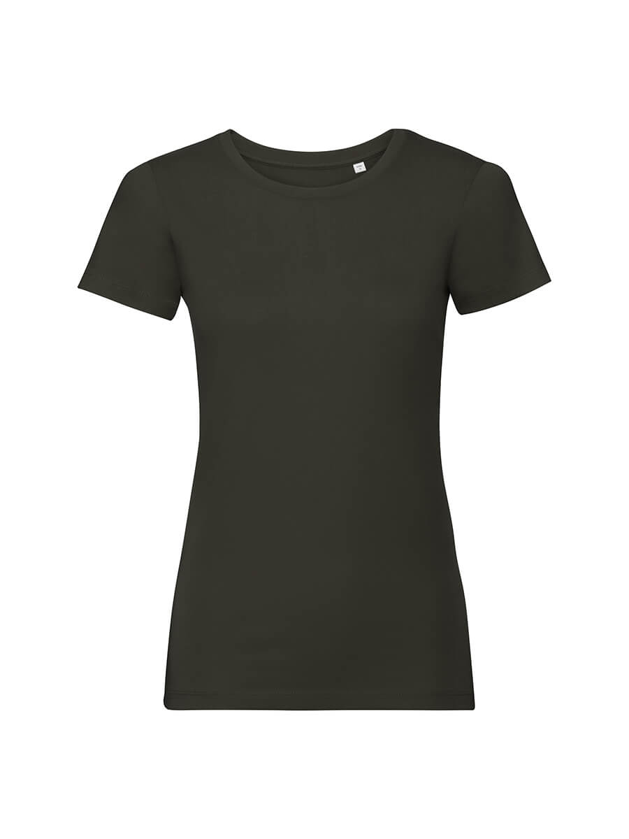 T-SHIRT DONNA MANICA CORTA PURE ORGANIC Russell