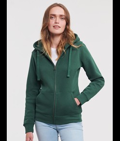 FELPA DONNA CAPPUCCIO E ZIP AUTHENTIC Russell