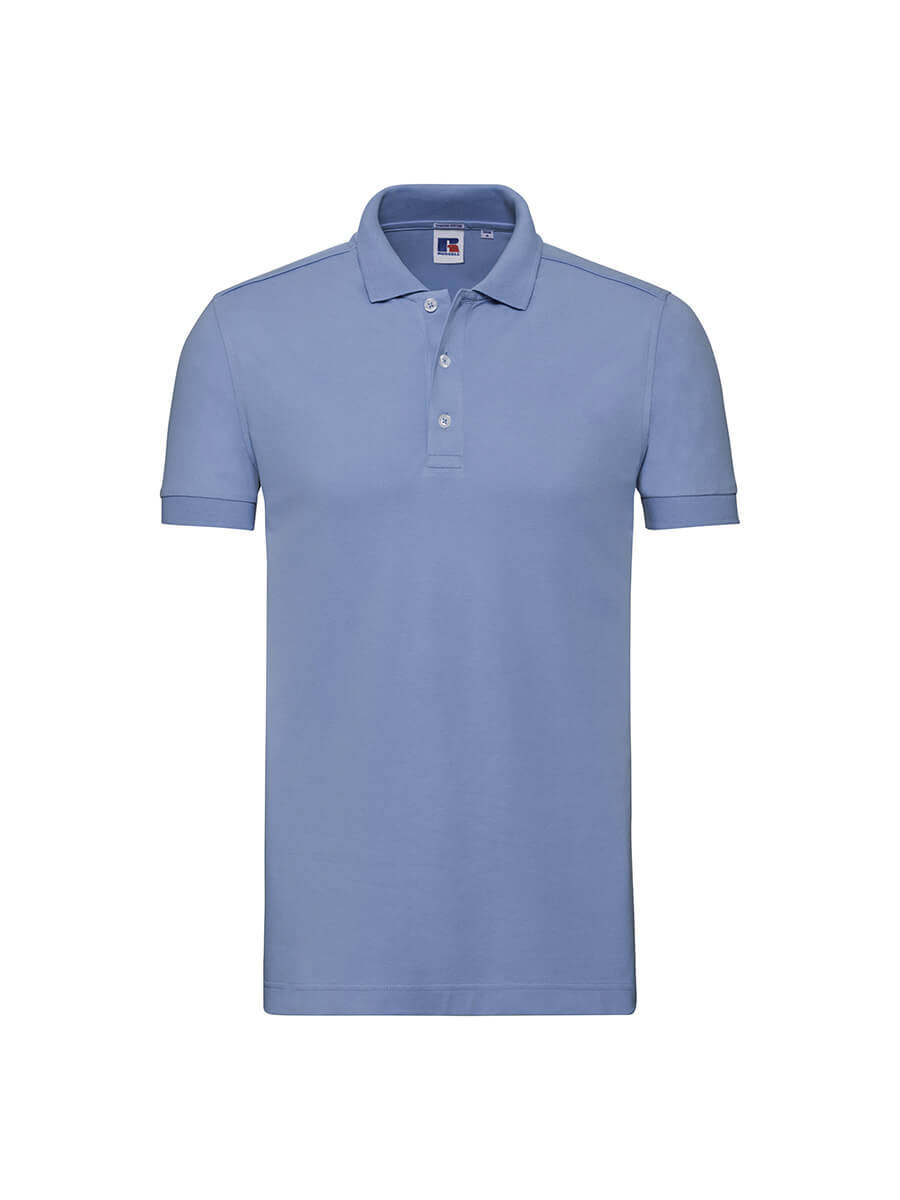 POLO UOMO MANICA CORTA STRETCH Russell