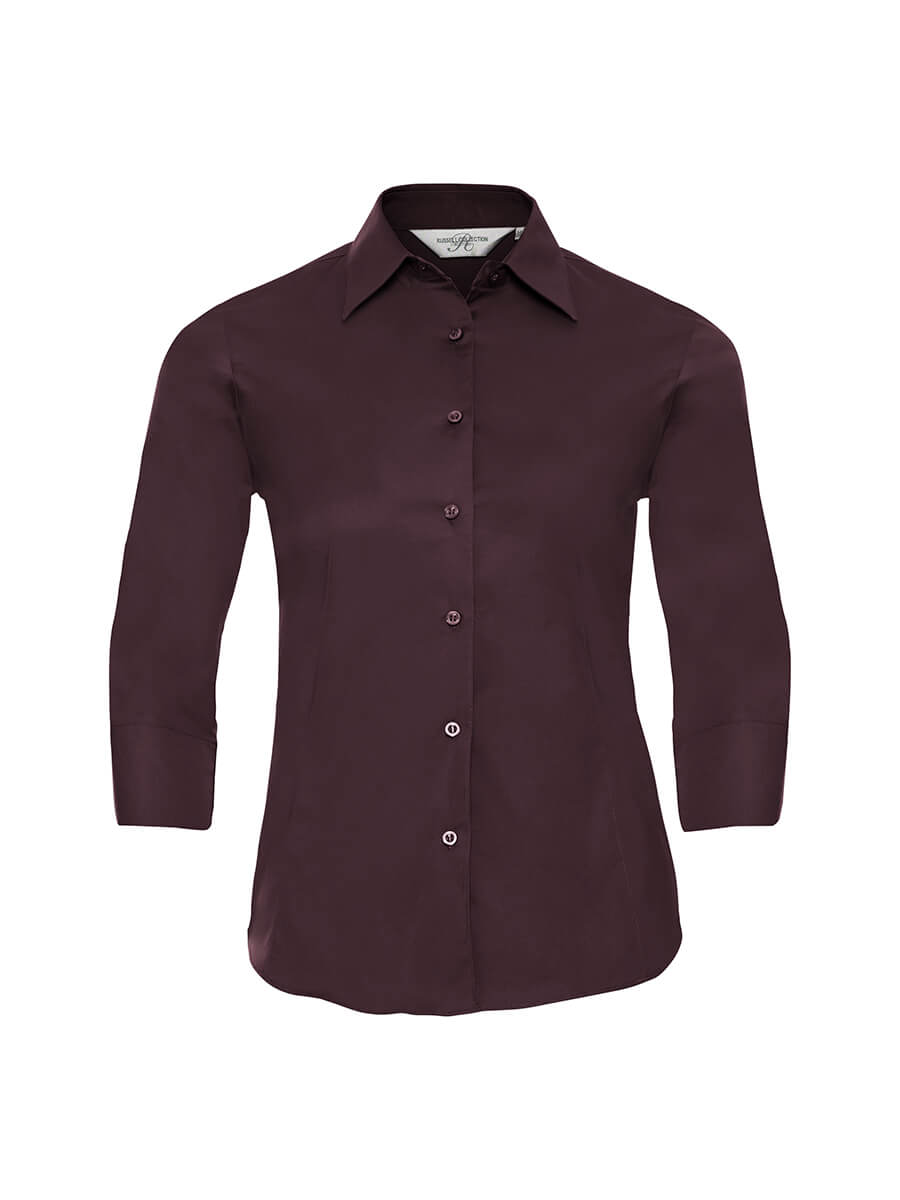 CAMICIA DONNA MANICA 3/4 STRETCH Russell