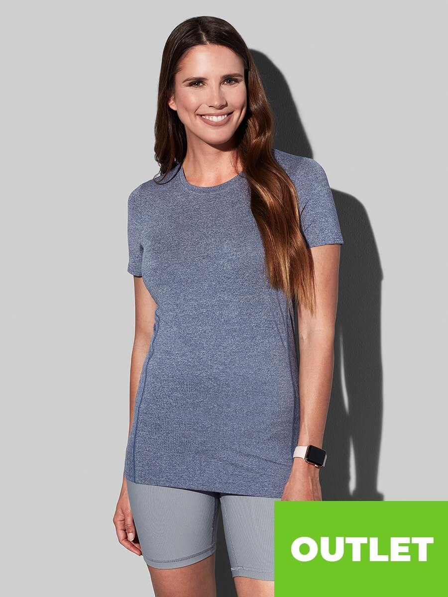 T-SHIRT DONNA MANICA CORTA SPORT RACE Stedman