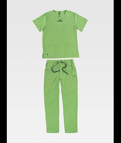 COMPLETO UNISEX CASACCA + PANTALONE TESSUTO ELASTICIZZATO Workteam